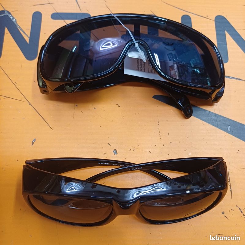 Lunettes de soleil sport multifonctions 8 paires uv 400 en général 4021 (image 5)