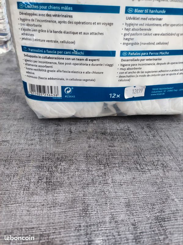 Couches pour chiens taille L XL (image 2)