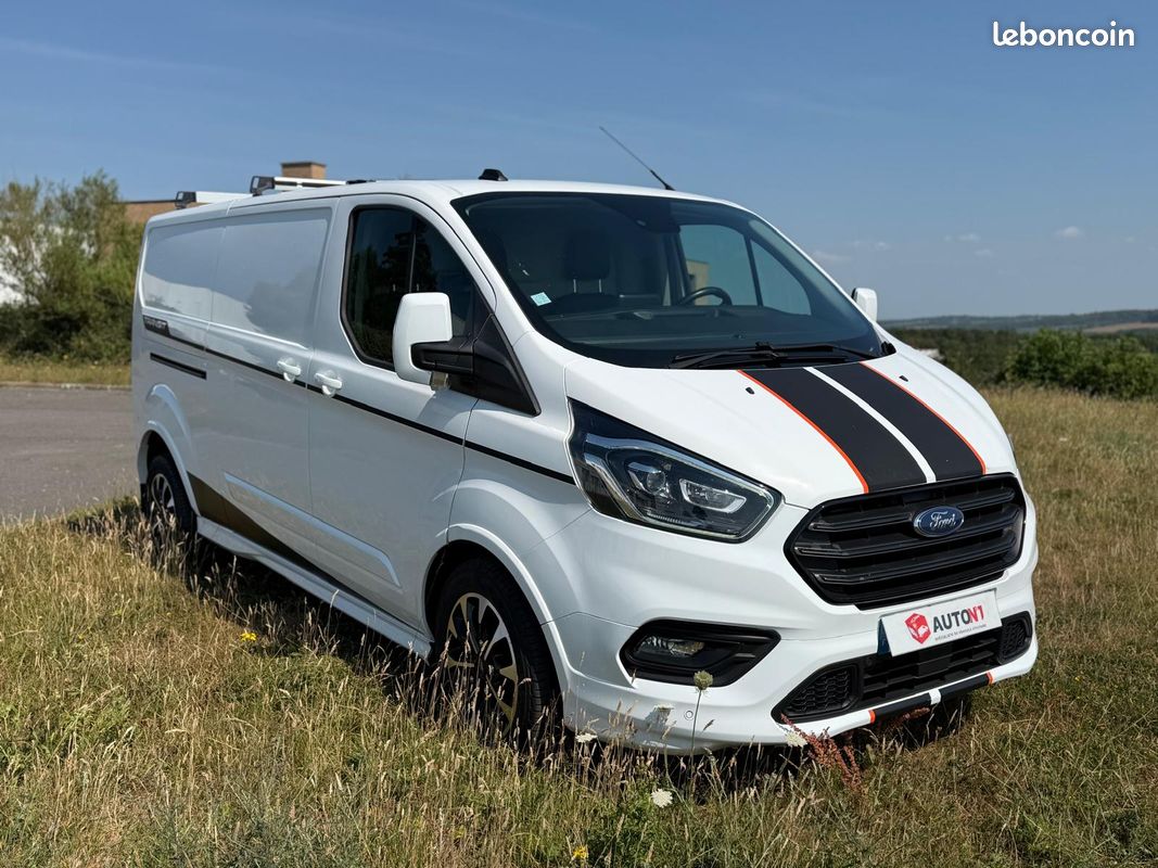 23900 HT - FORD TRANSIT CUSTOM 185CV BVA6 – Sport – 3 places avant cuir – TVA récupérable (image 6)