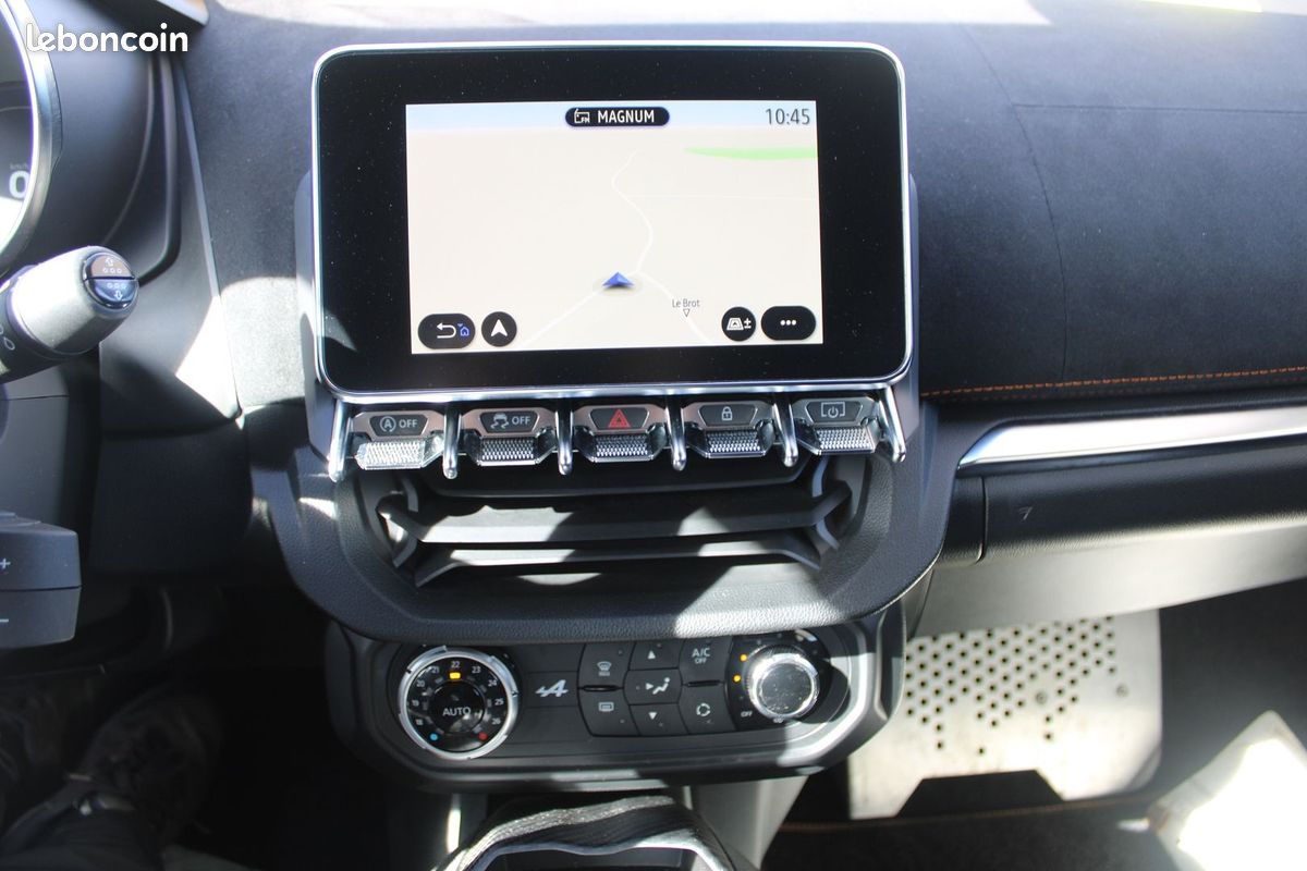 Alpine A110 "S" 300CV SPORT TURBO BOITE AUTO +PALETTE CAMÉRA GPS FOCAL LEDS CUIR ALCANTARA (image 11)