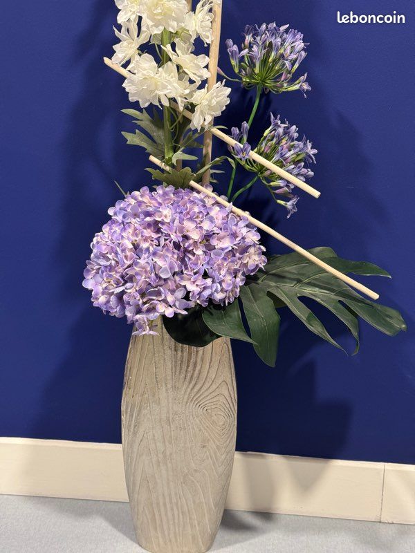 Composition de fleurs artificielles (image 2)