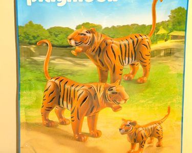 PLAYMOBIL 6645 Famiglia Di Tigri - Mamma E Cucciolo - Animali Zoo - Nuovo