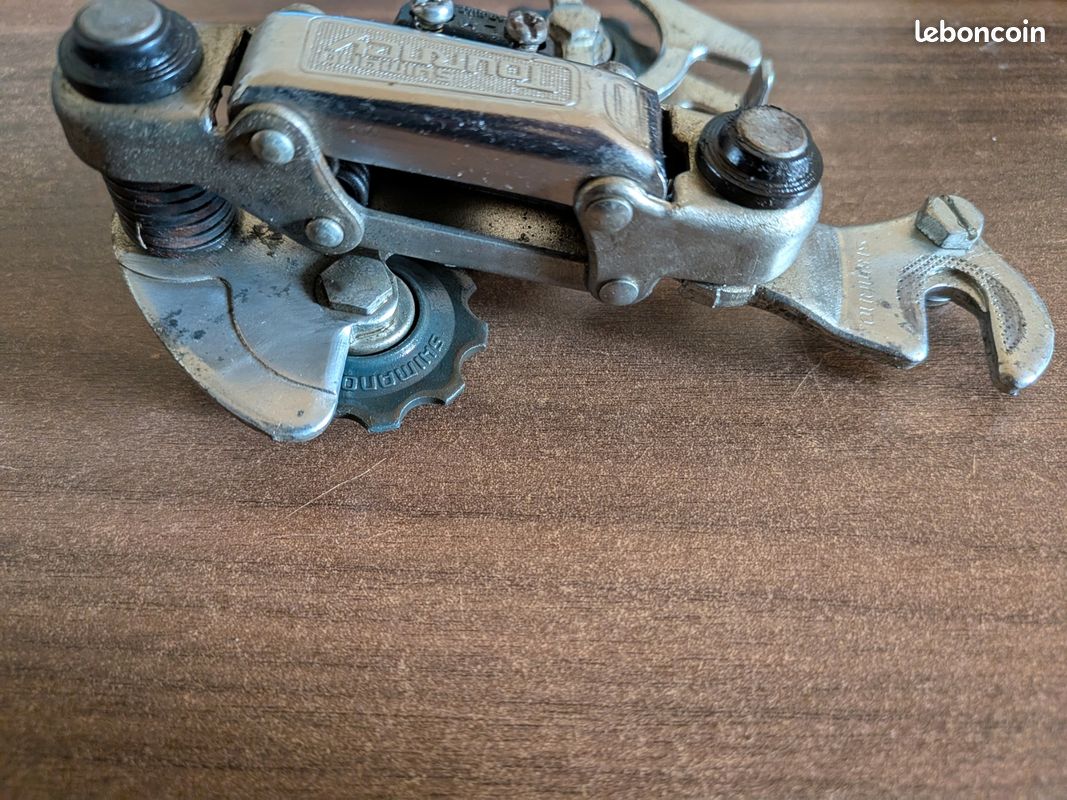 Dérailleur Arrière Vintage Shimano RD-TY15 - Vélo VTT/Chemin - Argenté