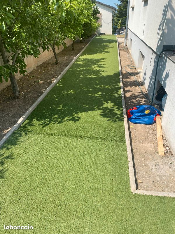 Rouleaux gazon synthétique occasion de terrains de foot (image 3)