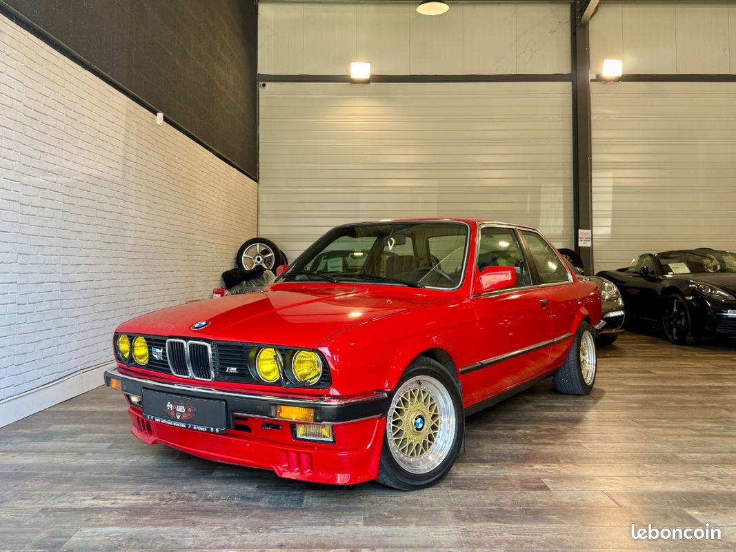 BMW e30 323i M tech 2.3 i 150ch Pont Autobloquant + boite inversée + BBS RM (image 2)