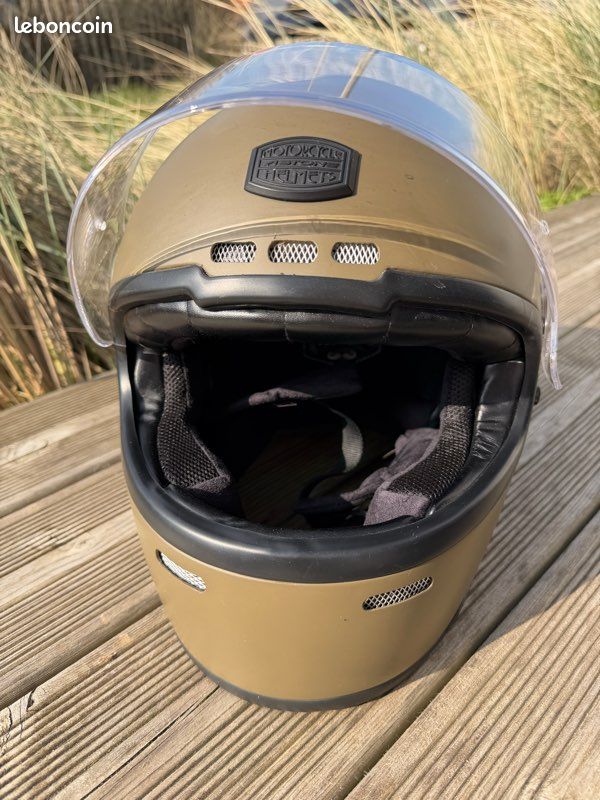 Jeu casque vintage spécialisé 1 fileté NOS anglais 30,2 26,4 1x24tpi