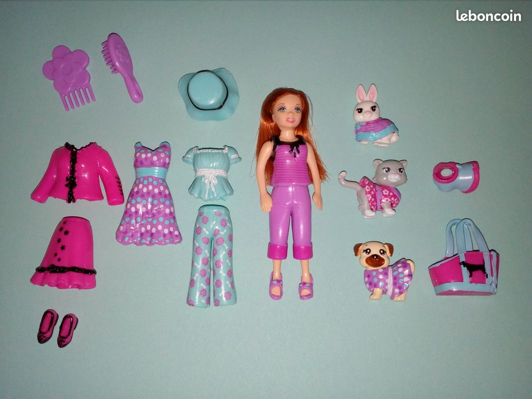 Trousse "Polly pocket Totally trendy Pets" Jouet Fille dés 4 ans (image 2)