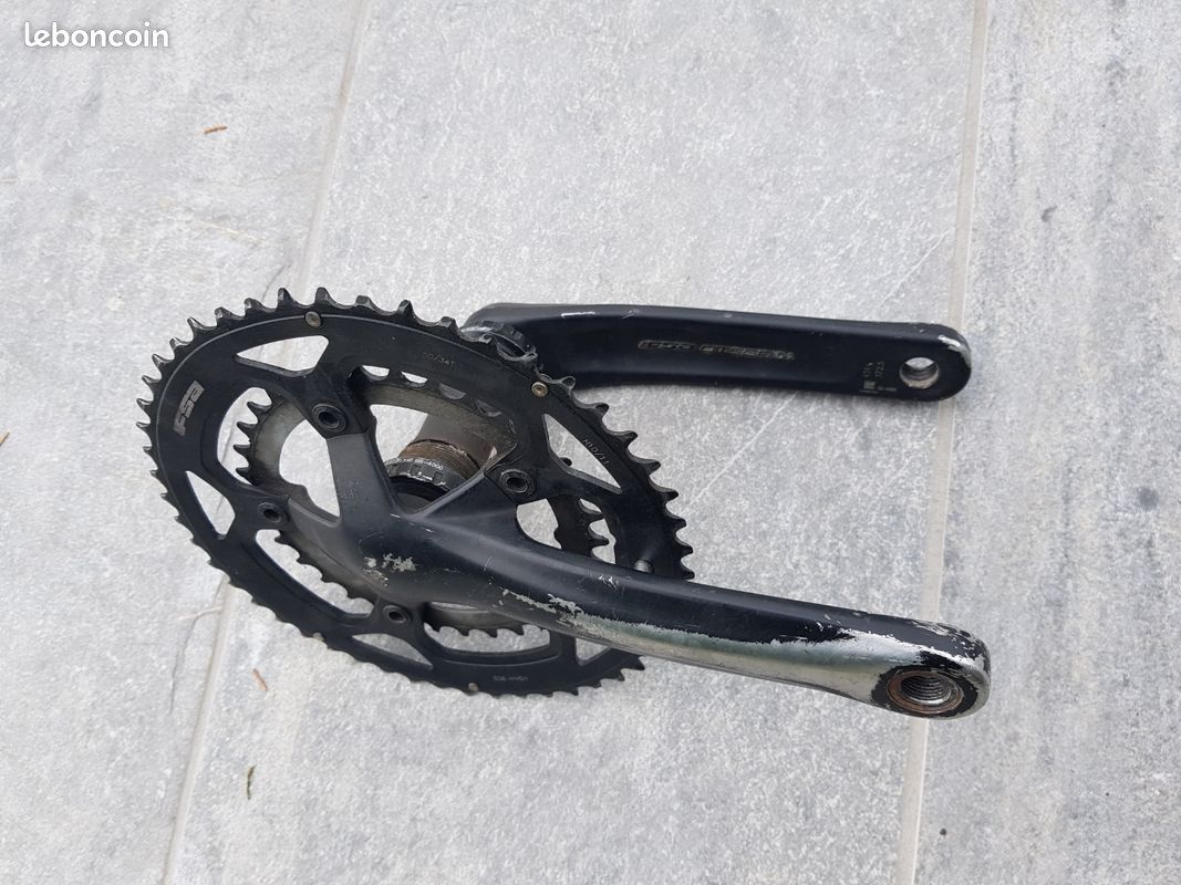 Boulons de pédalier M8 en alliage d'aluminium pour vélo (noir