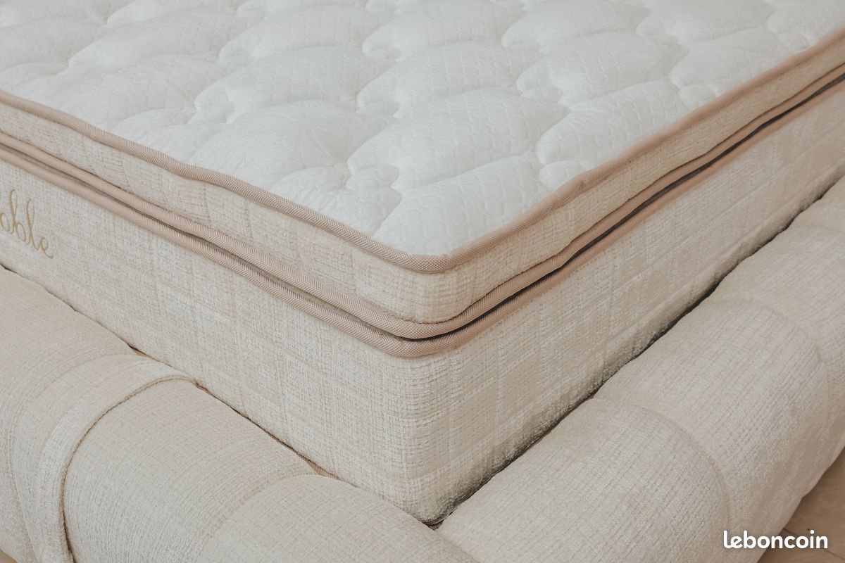 DIRECT GROSSISTE 🔴 Lit Bubble luxe "TOULON II " coffre 🔴en 90/140/160/180/200cm (image 4)