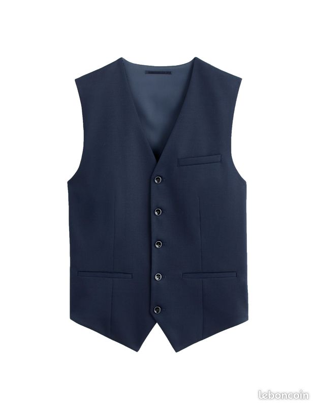 Costume Célio extra-slim bleu (image 2)