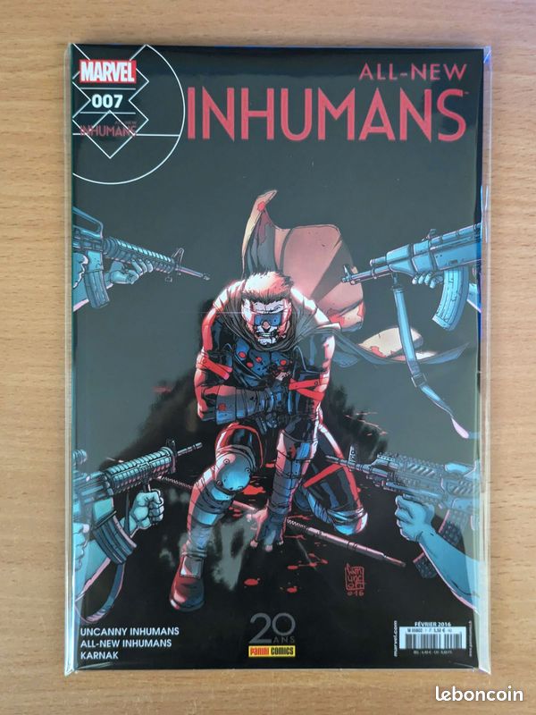 All-New Inhumans (Panini Comics) n° 1 à 7 (image 8)