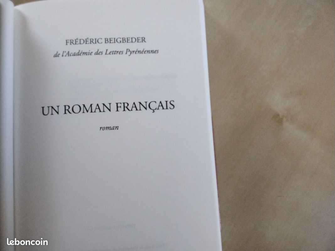 Livre Frédéric Beigbeder (image 5)