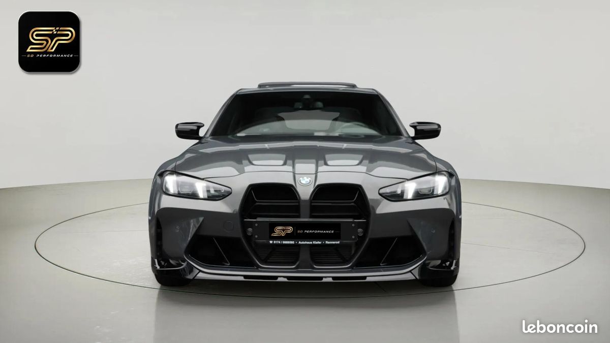 BMW M3 Competition * Dravit Grey * Toit Ouvrant * Harman Kardon * HUD * Sièges M Carbon Look (image 6)