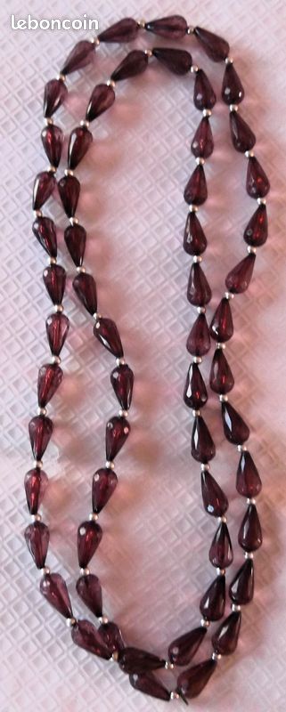 Lot de bijoux fantaisie anciens et vintages 11 pieces (image 5)