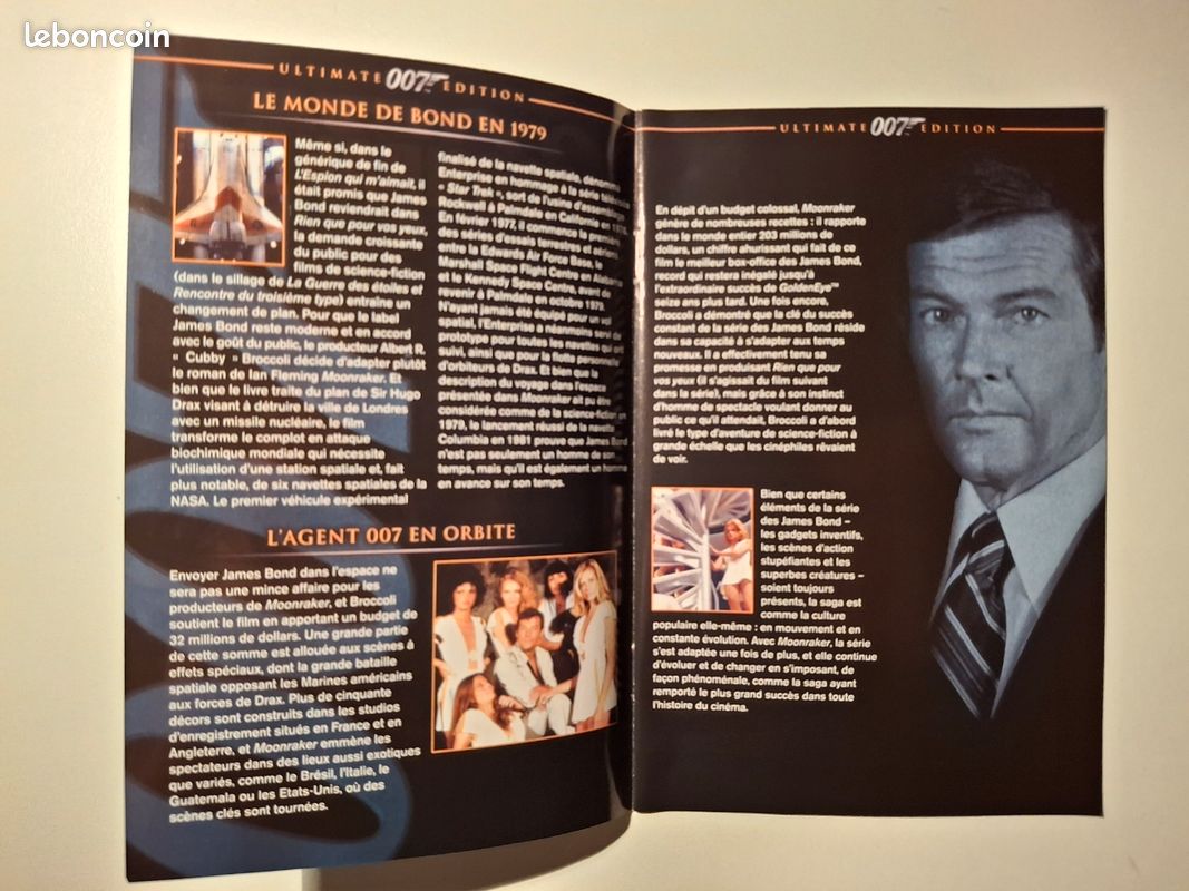James Bond Moonraker Ultimate Édition 2 dvd (image 5)