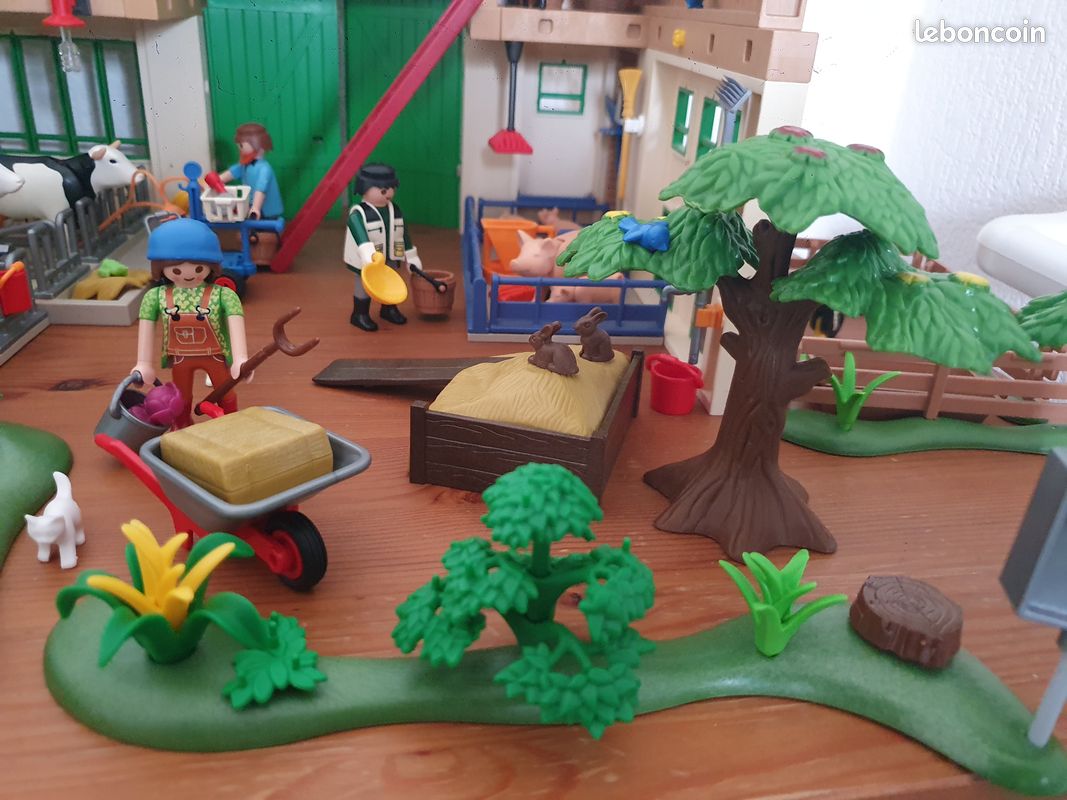 Playmobil ferme tracteur silo 4x4 enclos... (image 17)