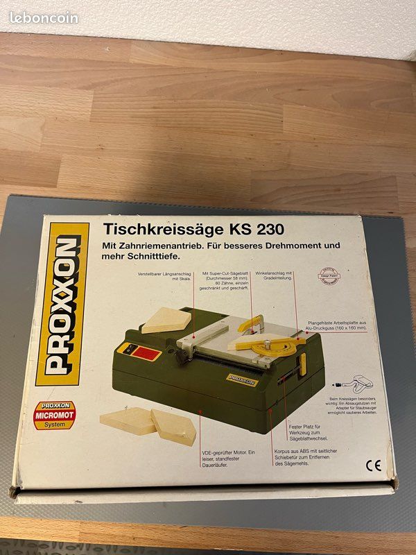 Proxxon ks 230 Bricolage