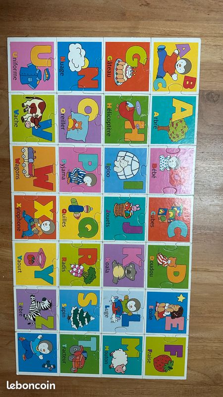 Tchoupi puzzle abécédaire (image 4)