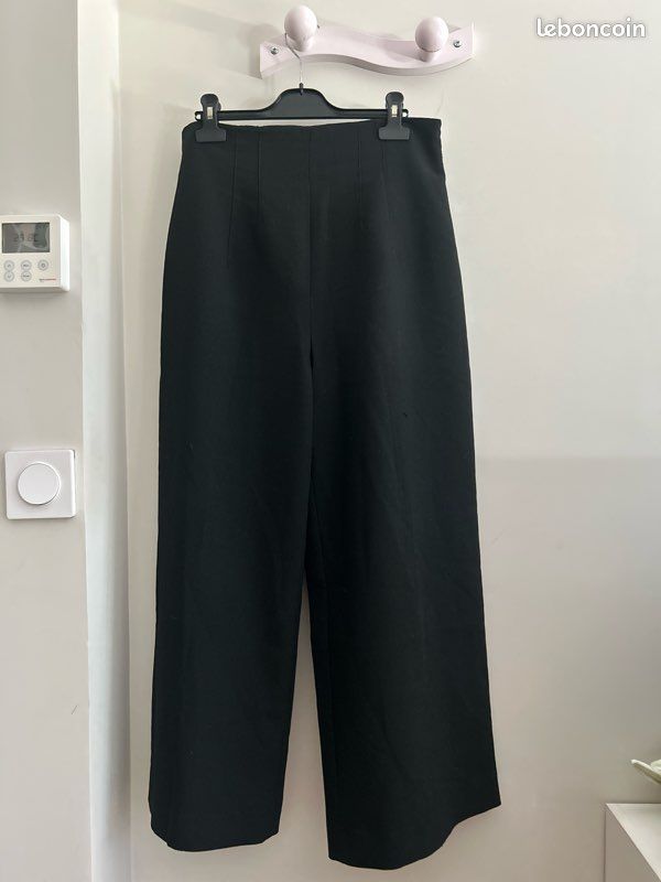 Pantalon fluide/ léger à jambes larges Zara pour femme taille 40/L (image 1)