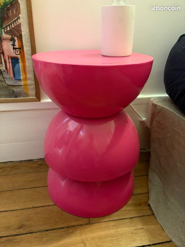 Tabouret India Mahdavi rose (image 1)