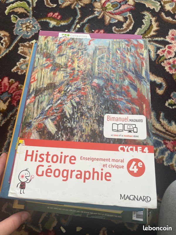 Livre d’histoire- géographie programme 4 Stanislas ) (image 2)