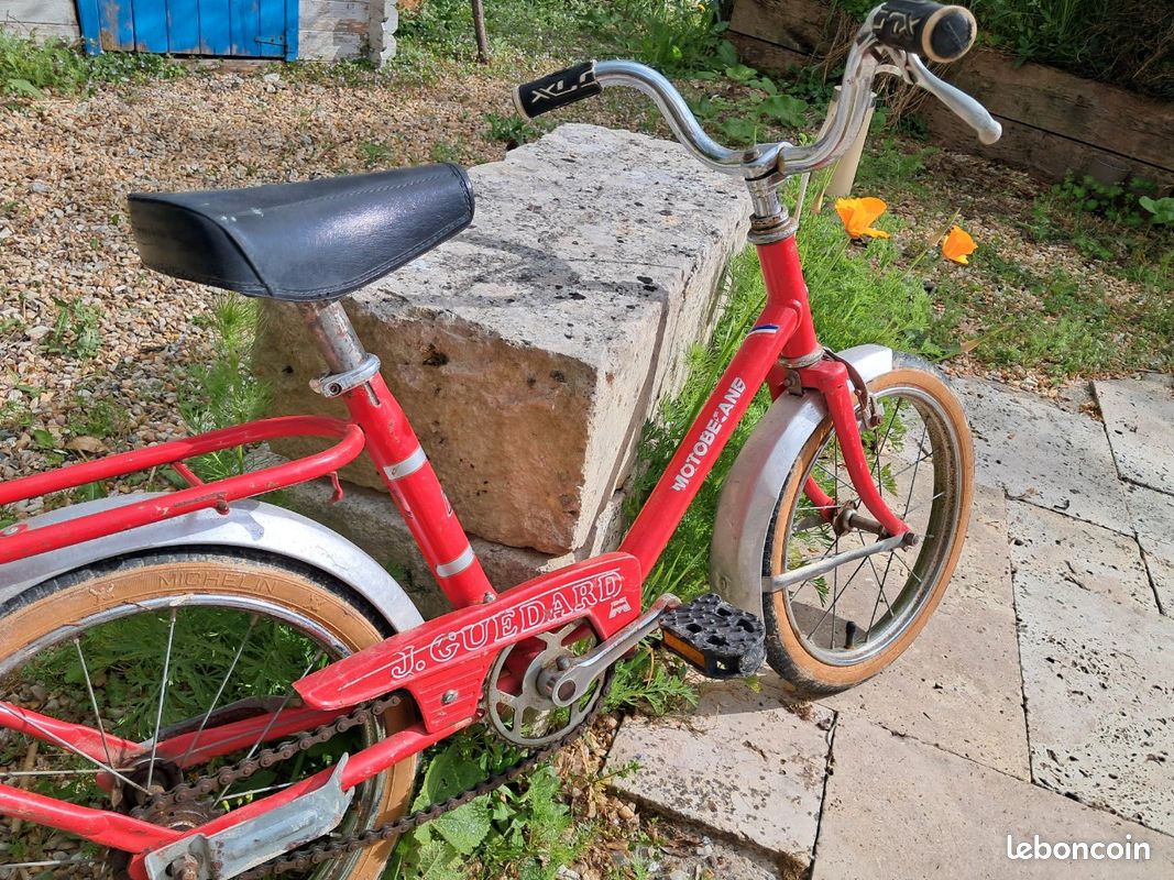 Vélo Fillette Motobécane Vintage - Occasion - Vélo Enfant Ancien