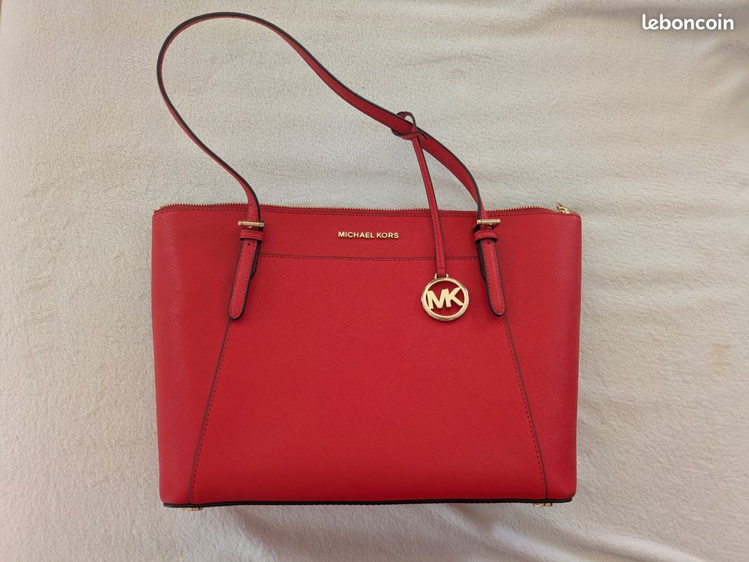 Sac rouge femme Michaël Kors (image 1)
