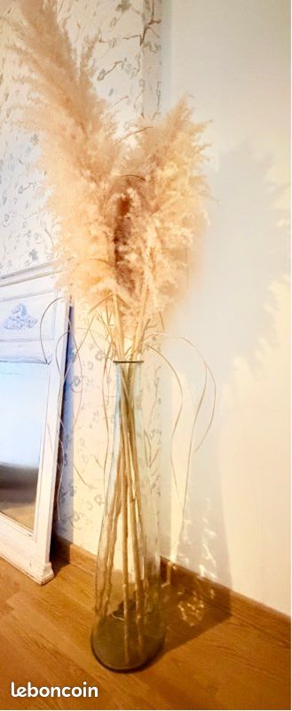 Grand vase en verre soufflé (image 2)