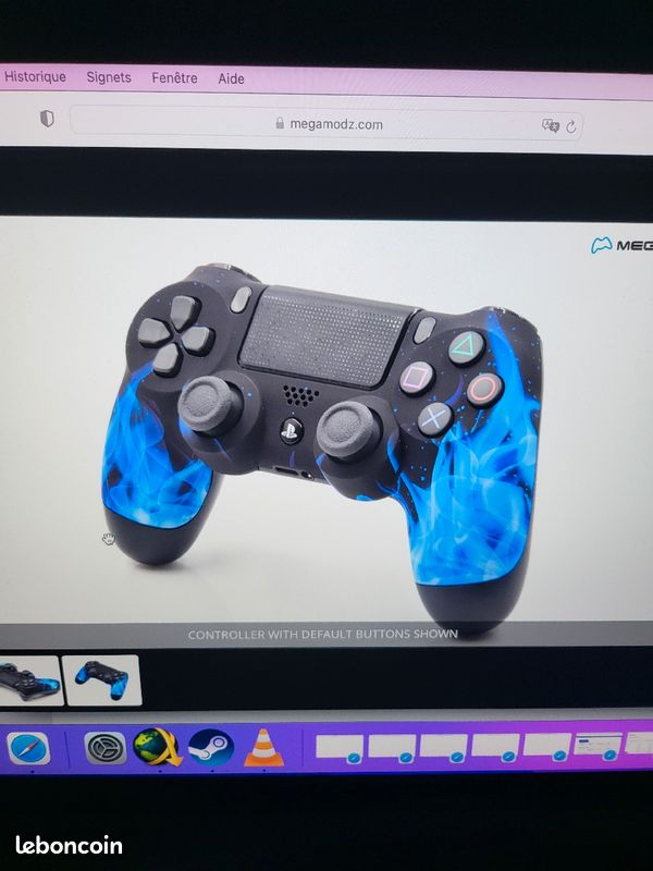 Ps4 pro blues flames custom controller (image 2)