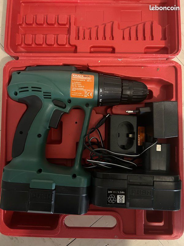 Perceuse visseuse KRAFT Tech Bricolage