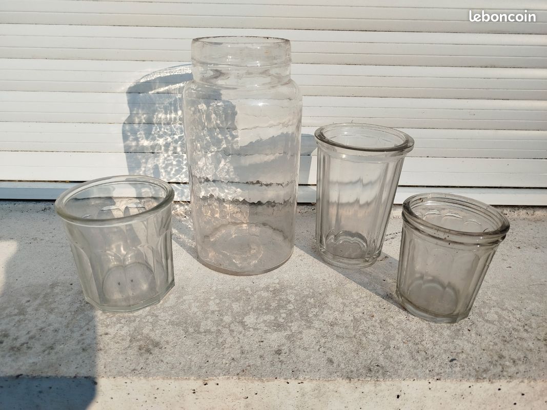 ANCIEN BOCAL POT A Bonbon En Verre Confiserie Epicerie EUR 15,00 - FR ANCIEN BOCAL POT A Bonbon En Verre Confiserie Epicerie EUR 15,00 - FR