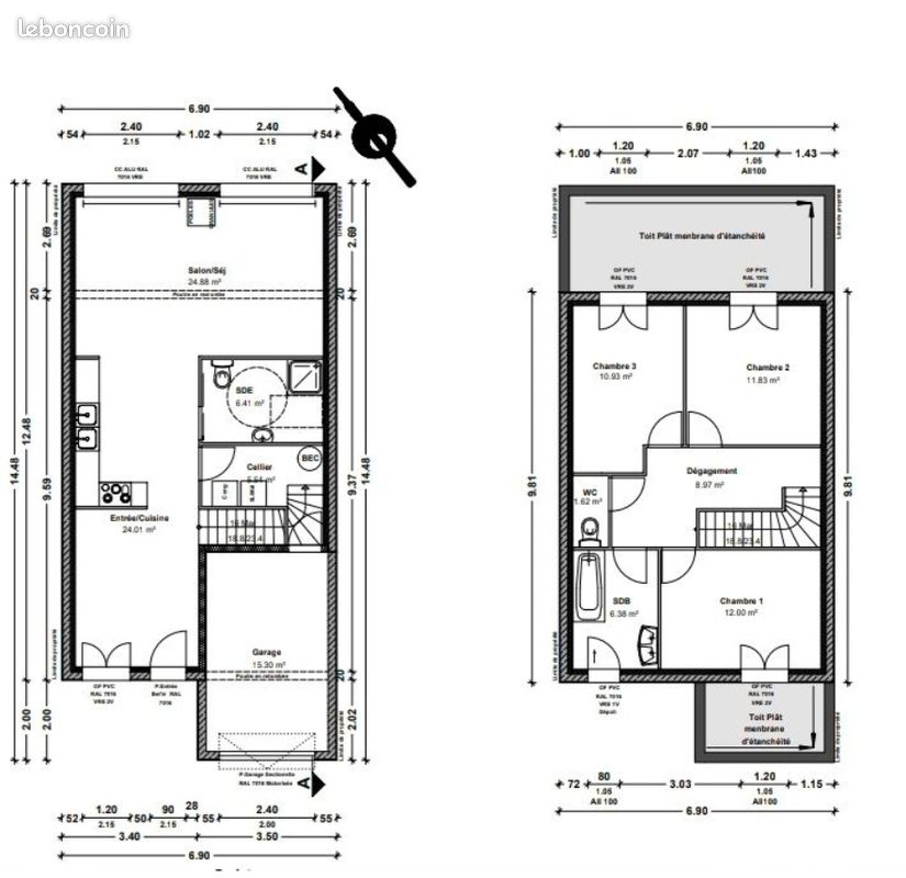 Maison 5 pièces 112 m² · à Rougé · 112 m² · 169 000 €