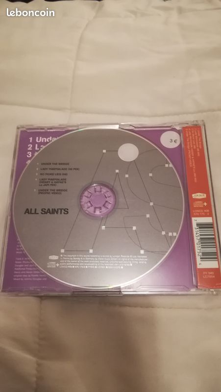 CD maxi All Saints under the bridge (image 2)