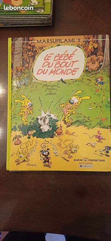 BD Marsupilami "Le bébé du bout du monde" Tome 2 EO (image 1)