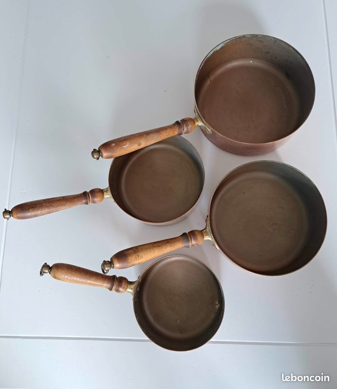 Casseroles en cuivre (image 3)