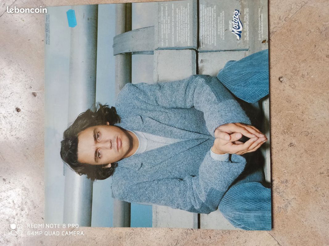 Disque 33 tours " Jean Michel Jarre Oxygène" (image 2)