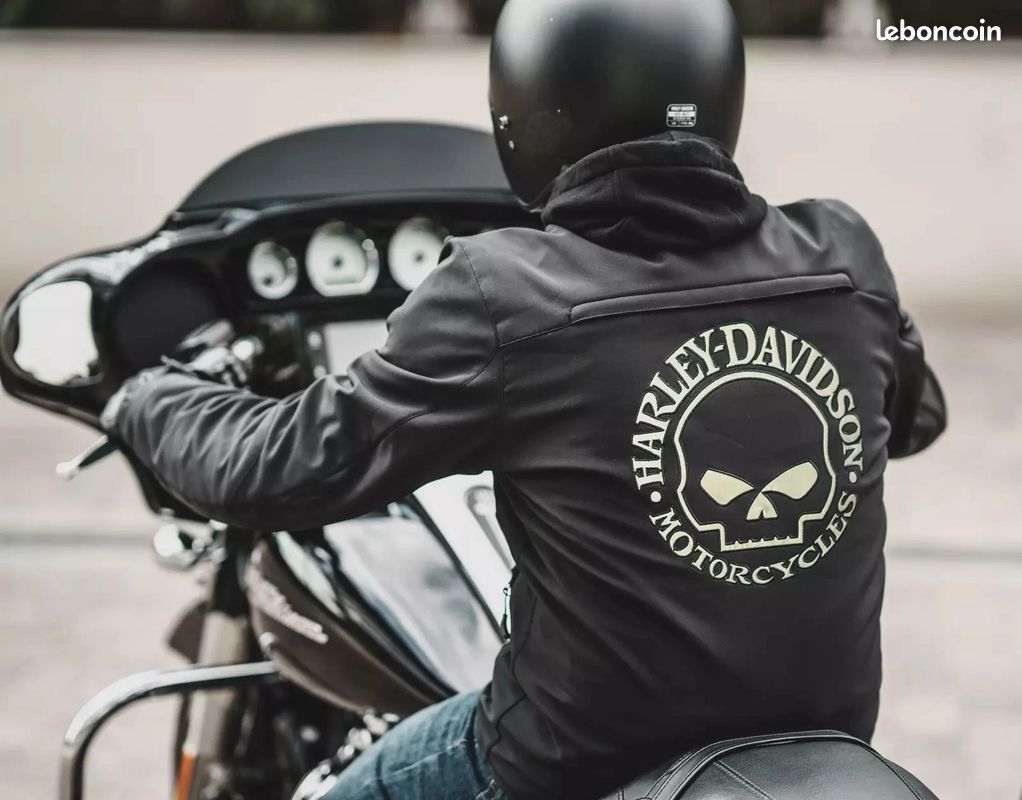 HARLEY DAVIDSON FEMME – VESTE À CAPUCHON – NOIR/ORANGE – Harley-Davidson Rimouski