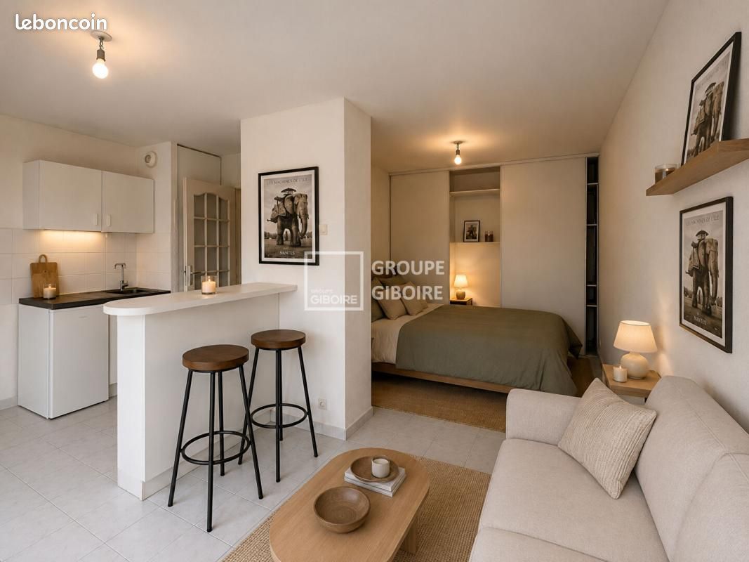 Appartement 1 pièce 32 m² · à Rezé · 32 m² · 113 000 €