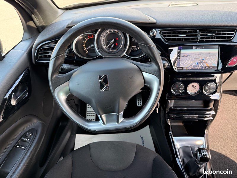 Citroen ds3 1.6hdi 100cv sportchic phase 2 phare laser , écran tactile , climauto , régulateur , caméra etc… (image 5)