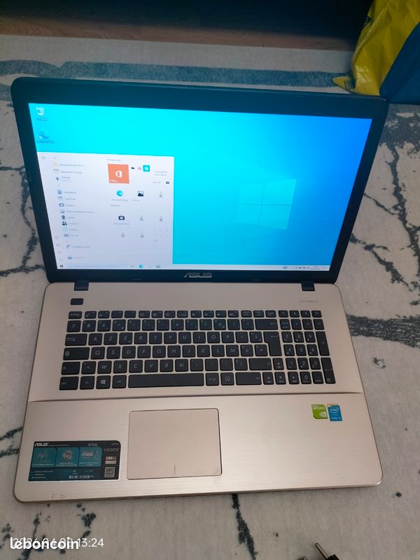 PC Portable Asus VivoBook 17,3 Pouces - AMD A10, SSD 1To, Windows 10 - Occasion TB