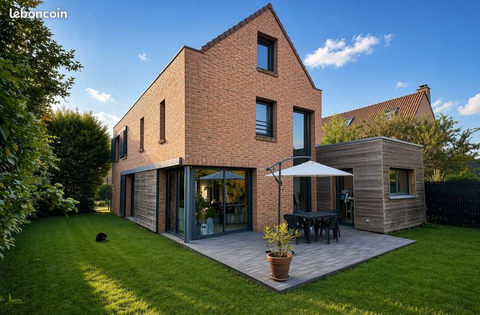 Maison familiale contemporaine à Anstaing