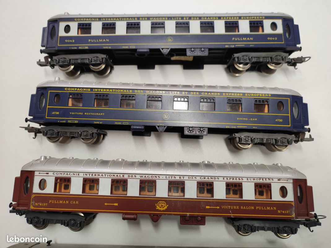 Sncb dans voitures de voyageurs pour modélisme ferroviaire à l'échelle ho