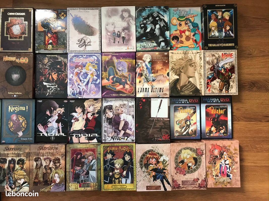 Collection de coffrets dvd d'animes divers (éditions collector) (image 2)