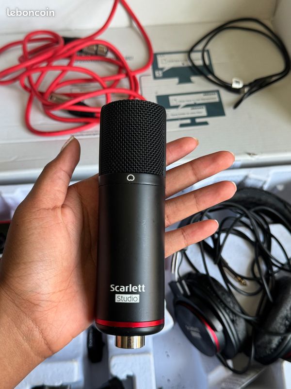 Scarlett 2i2 studio, Micro et Carte son Focusrite (image 3)