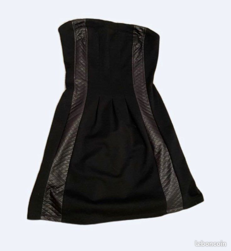 Robe bustier noire Naf naf (image 1)