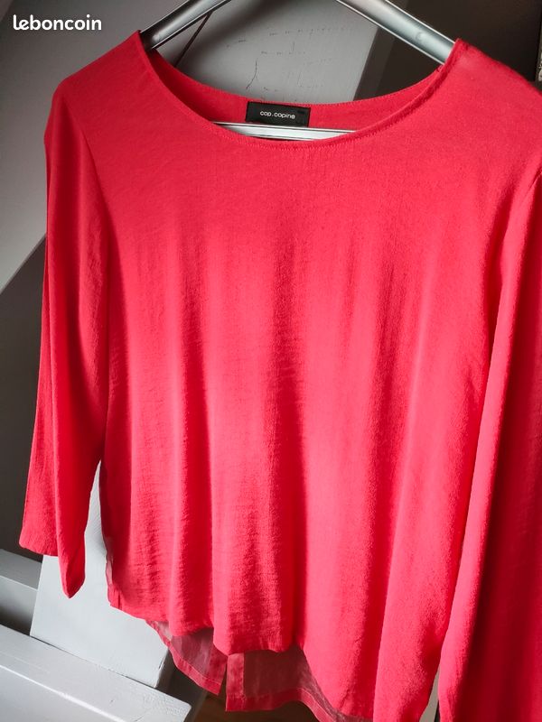 Top Cop Copine Femme - Taille 38 (équivalent Taille 2) - Bleu - Occasion Très Bon état