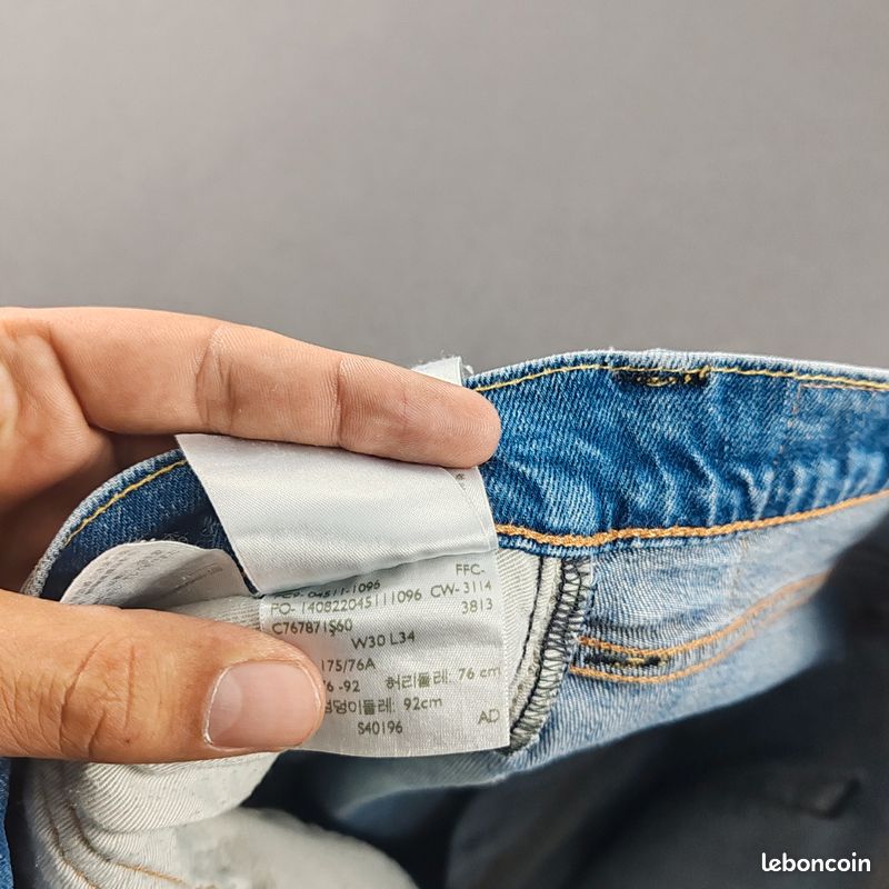 Jean / pantalon coupe droite Levi's 511 W30 L34 (image 11)