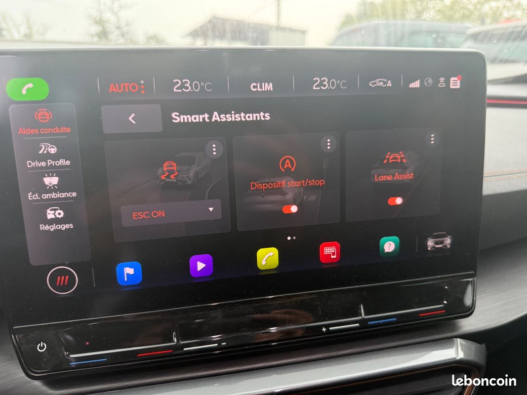 Cupra formentor 2.0 tdi 150 ch bvm6 camera 360° / carplay / acc / loa credit ballon possible (image 16)