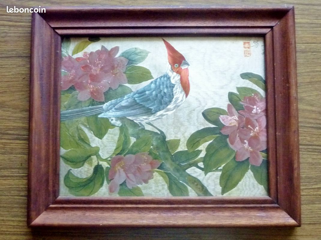 Anciennes peintures chinoises sur soie (image 1)