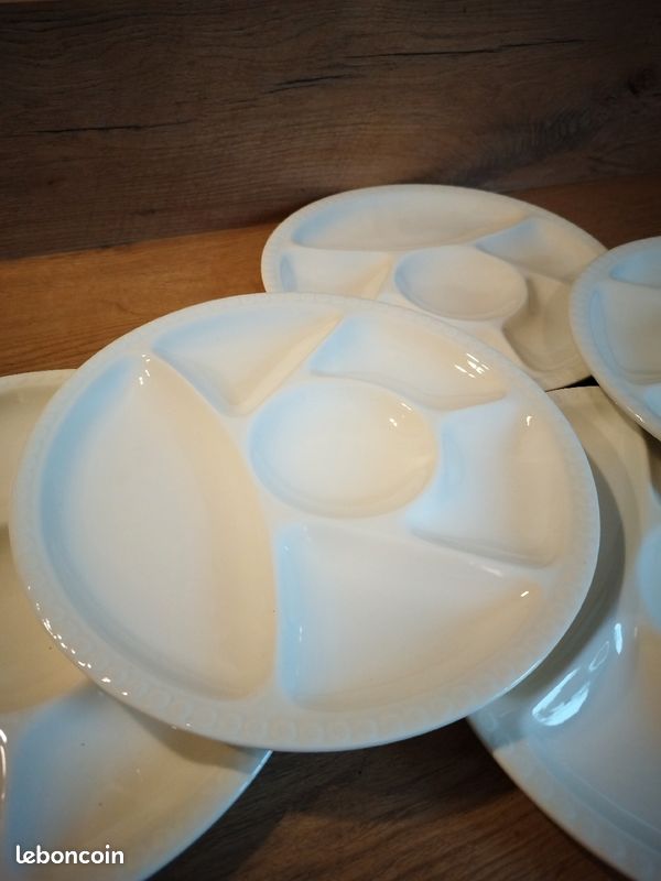 Assiettes à fondue Gien (image 3)